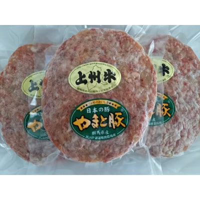 【のし付き】上州牛とやまと豚のハンバーグ(群馬県産)150g×10枚