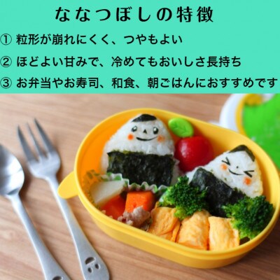 【2ヵ月毎定期便】特Aランク獲得北海道月形町ななつぼし10kg×1カ月おきに2回発送　全2回