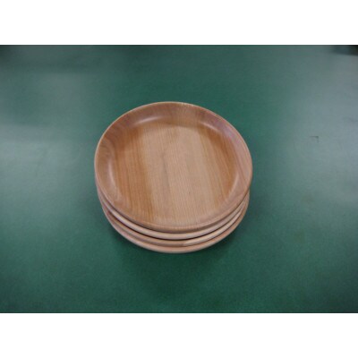 Woodplate　丸形　中　4枚セット