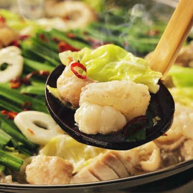 月形牛　牛モツ鍋セット　醤油
