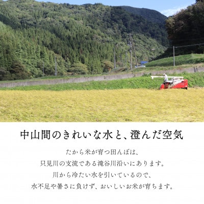 【令和7年産】奥会津のきれいな水で大切に育てた「たから米」【3kg】