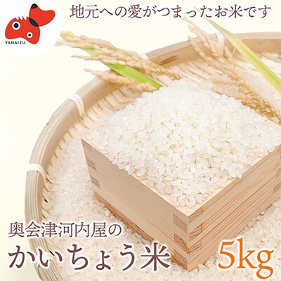 【令和6年産】食味値80以上!会津・柳津産コシヒカリ「かいちょう米」5kg(2kg、3kgセット)