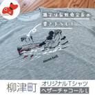 (株)モンベル会長・辰野勇氏デザイン!【柳津町オリジナルTシャツ】モンベル製※ヘザーチャコールL