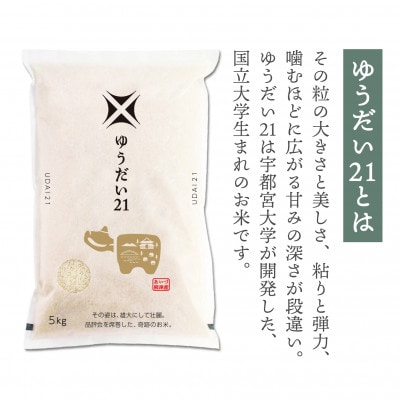 【令和6年産】国立大学生まれの美味しいお米「ゆうだい21」10kg〈令和7年4月下旬より発送予定〉