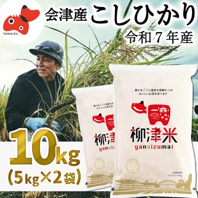 【令和7年産】福島県会津 柳津町産「こしひかり」10kg【4月下旬発送予定】
