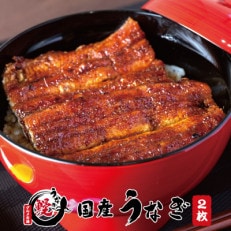 国産うなぎ 関西風蒲焼 大サイズ2枚(合計約300g)薬味付【すさみグルメ市場】