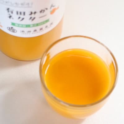 とろり　みかんネクター720ml×3本【無添加100%ストレートジュース】ikd098Bsato