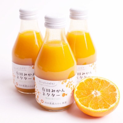 とろり　みかんネクター180ml×6本【無添加100%ストレートジュース】ikd252sato