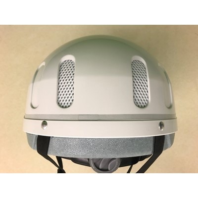 自転車用ヘルメット　TV型　Lサイズ　帽体色白