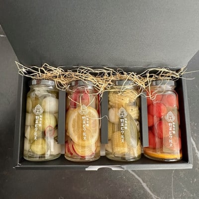 Inka(宮田農園)知多半島野菜ピクルス　4本入