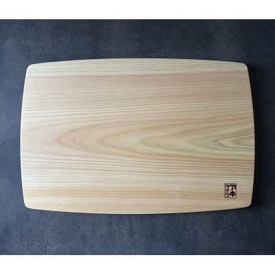 緩やかカーブの木製まな板【ヒノキ】 計1枚 日本製