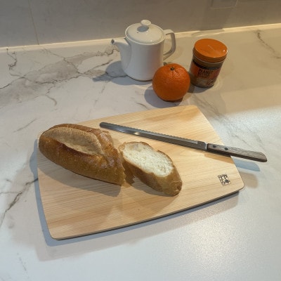 緩やかカーブの木製まな板【ヒノキ】 計1枚 日本製