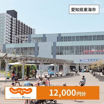 【じゃらんふるさと納税クーポン】 愛知県東海市でつかえる12,000円 クーポン
