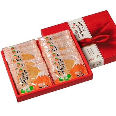 「いちご大福」(6個入)と新食感の「いちごのときめき」(10枚入)