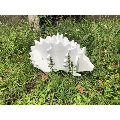 発泡スチロール製　動物立体パズル(ハリネズミ)