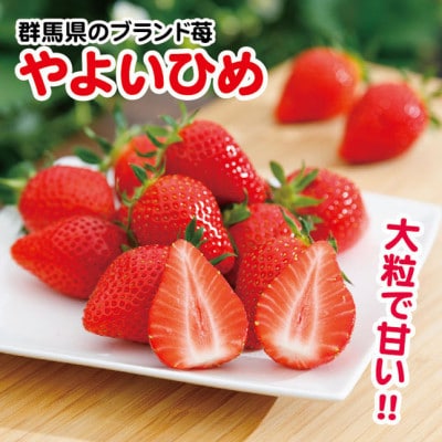 2025年2月以降順次発送】 群馬県産やよいひめ (いちご) 260g×4 2025年2月以降順次発送】 群馬県産やよいひめ (いちご) 260g×4