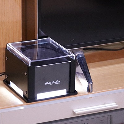 【メンテフリー】光触媒空気清浄機プチジョシュア2 本体黒 LED昼白色 KPJ-002-5