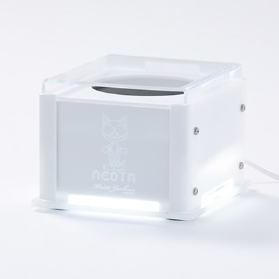 【メンテフリー】光触媒空気清浄機プチジョシュア2 本体白 LED昼白色 ネオタバージョン