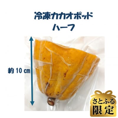 【さとふる限定】カカオポッド ハーフ
