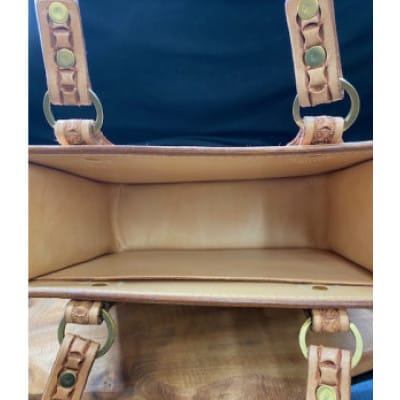 アンダーカットバスケット柄・トートバッグ