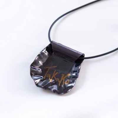 【七宝工芸家　中島たか子】七宝焼　高級感あふれるペンダント