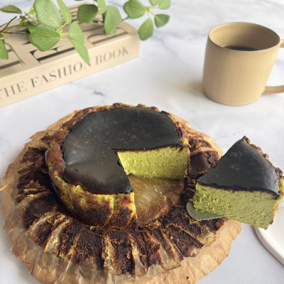 とろける抹茶バスクチーズケーキ　450g/1個