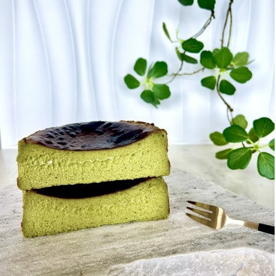 とろける抹茶バスクチーズケーキ　420g/1個