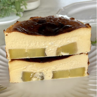 さつま芋のバスクチーズケーキ