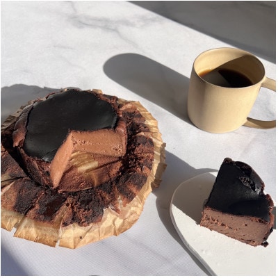 生チョコバスクチーズケーキ