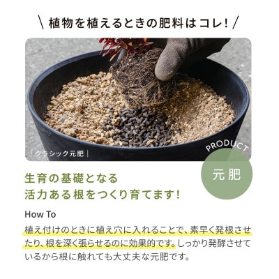 植物用 肥料 バイオゴールド クラシック元肥 5kg×4袋入(1箱)