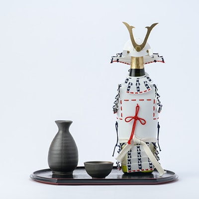 甲冑型ボトルホルダー　完成品　白
