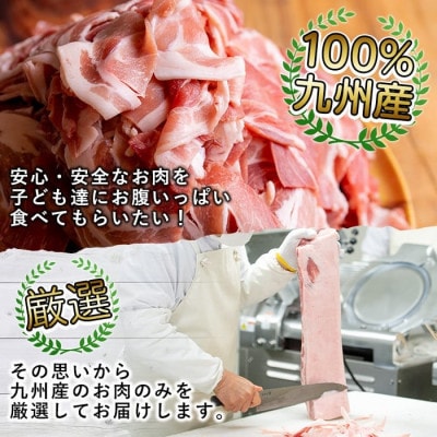 【数量限定】九州産!ポークトマホークブロック S(約2.0～2.5kg) 【三九】akn006-07