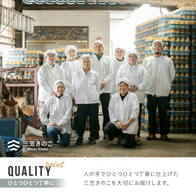 濃いえのき(10袋・計230g)【三笠えのき茸生産組合】a-12-217