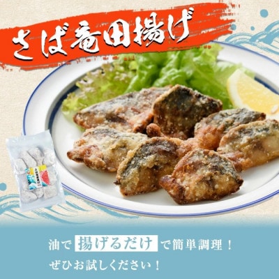 鹿児島県産!さば竜田揚げ(計960g・120g×8袋)【まちの灯台阿久根】a-12-214-z