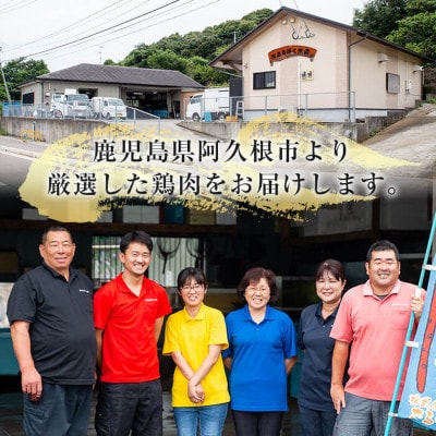 鹿児島県産鶏肉!南国元気鶏Mセット(合計7kg/もも肉、ムネ肉、手羽元、砂肝スライス)a-30-12