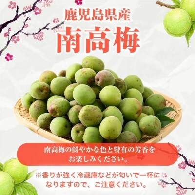 【先行予約!】訳あり! 鹿児島県産 南高梅 サイズ混合 約4kg【松永青果】akn053-09