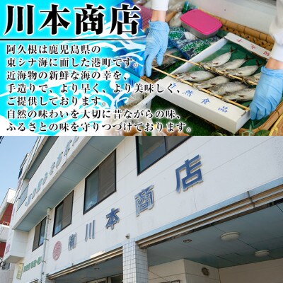 鹿児島県阿久根市産干物!新鮮さ一番のり薩摩のひらきセット(6種) 【川本商店】a-14-26