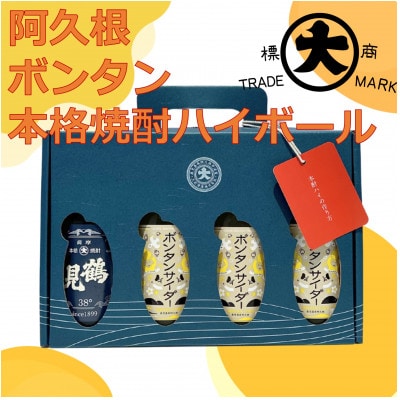 【かごしまの新特産品コンクール2023 入賞】ボンタンサイダー×鶴見 ”本酎ハイ”セット(阿久根市)