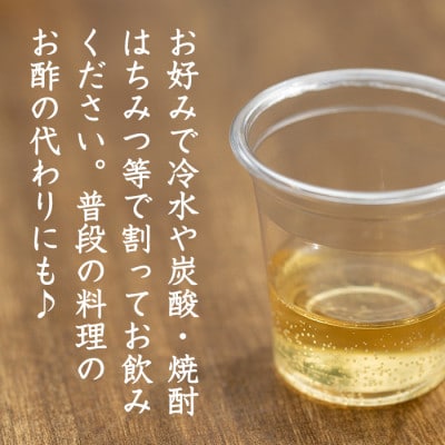 鹿児島県産!無添加 柿酢(700ml×2本)【柿健堂】a-24-6