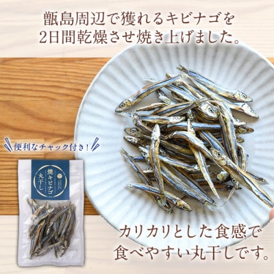 焼キビナゴ丸干し10袋セット(25g×10袋)【下園薩男商店】a-16-39