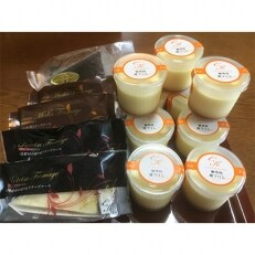 3種類のケーキと無添加プリンのセット(2)