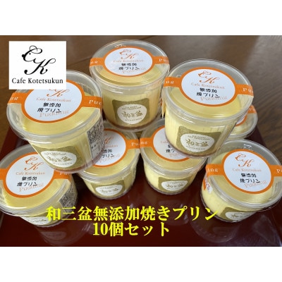 和三盆無添加コテツプリン10個セット