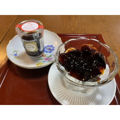 【のし付き】和三盆コテツプリンと和三盆コーヒーゼリーの10個セット