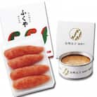 【味の明太子ふくや】定番明太子200g・缶明太子　油漬け85g