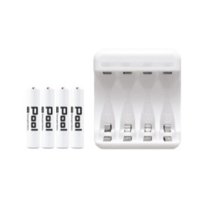ニッケル水素充電池pool プールー 単4形充電池4本 4ポート充電器 セット お礼品詳細 ふるさと納税なら さとふる