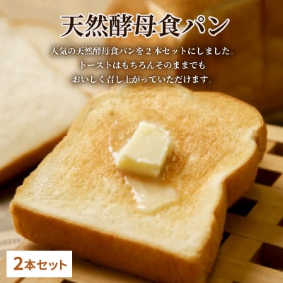 天然酵母食パン2本セット