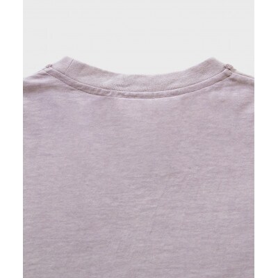 草木染めコットンTシャツ　ラックダイ