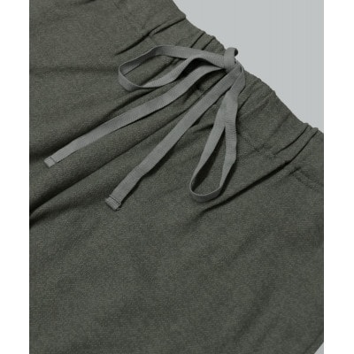 パイピングパジャマセットアップボトム　ログウッドエンジュ　グリーン