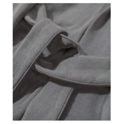 パイル羽織ジャケット(起毛加工なし)　ログウッドアカネマリーゴールドグレー