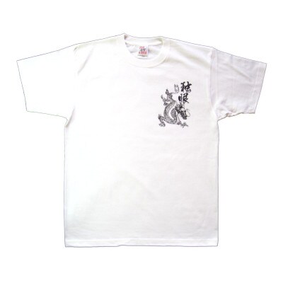 戦国武将Tシャツ 伊達政宗(ホワイト,Lサイズ)